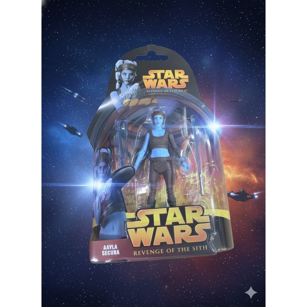 Star Wars Revenge of the Sith Aayla Secura Action Figure‎ The Black Series New
